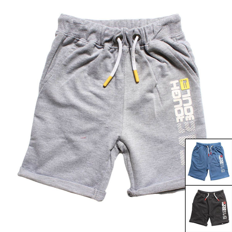 Picture of S62051 MEN / OLDER BOYS PLAIN SHORTS 100% COTTON